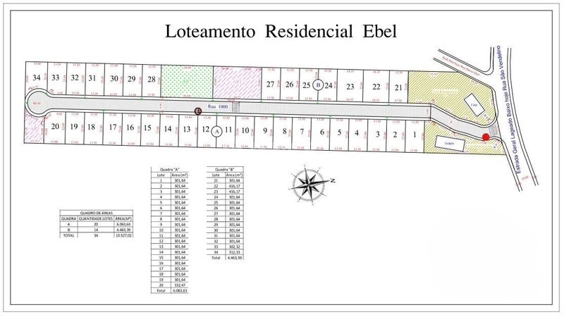 TERRENOS LOTEAMENTO EBEL- GUABIRUBA/SC: 1ª foto da galeria de imagens do imóvel