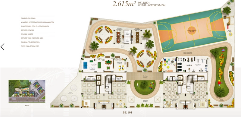 Apartamento à venda no Green Park Residence – Itapema/SC: 5ª foto da galeria de imagens do imóvel