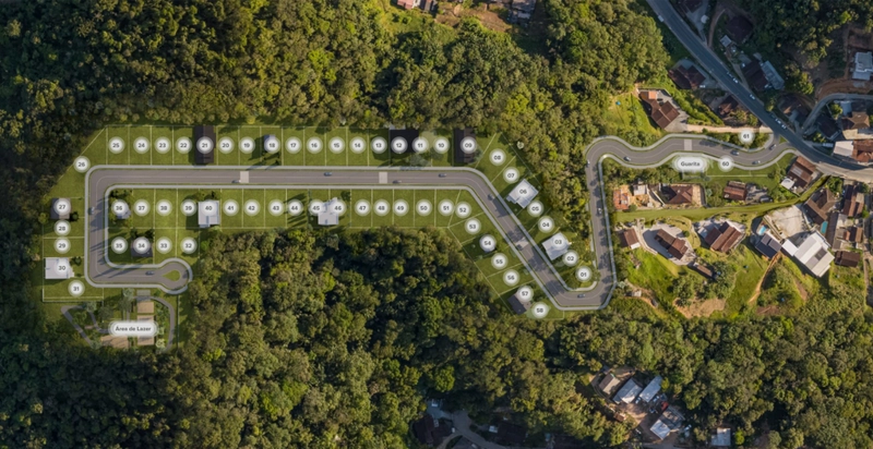 Viva com tranquilidade a 10 min.Centro de BRUSQUE ! ÚLTIMO LOTE: 3ª foto da galeria de imagens do imóvel