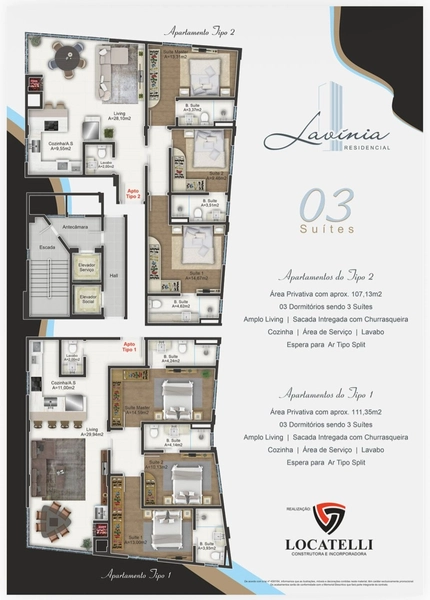 Apartamento moderno com 3 suítes e lazer completo ,BALNEÁRIO PEREQUÊ: 18ª foto da galeria de imagens do imóvel