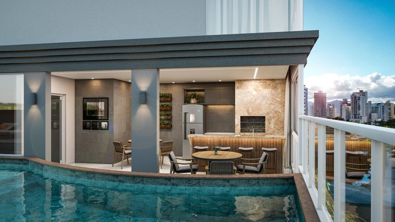 Apartamento moderno com 3 suítes e lazer completo ,BALNEÁRIO PEREQUÊ: 11ª foto da galeria de imagens do imóvel