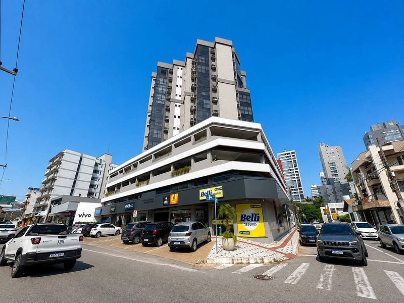Sala Comercial para Locação no Centro de Brusque – Residencial Quartzo