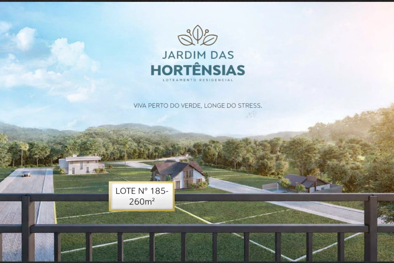 lote nº 185,Jardim das Hortências em Brusque,com 260m²: 1ª foto da galeria de imagens do imóvel