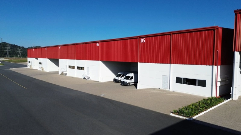 Galpão(2.200m²) em condomínio empresarial,cidade Gaspar: 4ª foto da galeria de imagens do imóvel