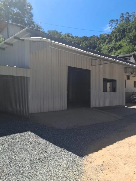 Galpão para locação 120m² ,1doca Brusque-agende sua visita: 1ª foto da galeria de imagens do imóvel
