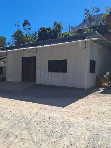 Galpão para locação 120m² ,1doca Brusque-agende sua visita: 3ª foto da galeria de imagens do imóvel