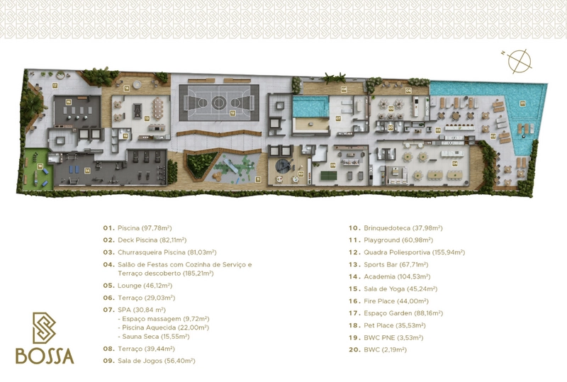 RESIDENCIAL BOSSA,localizado em Balneário Piçarras-30a40min.de Brusque: 4ª foto da galeria de imagens do imóvel