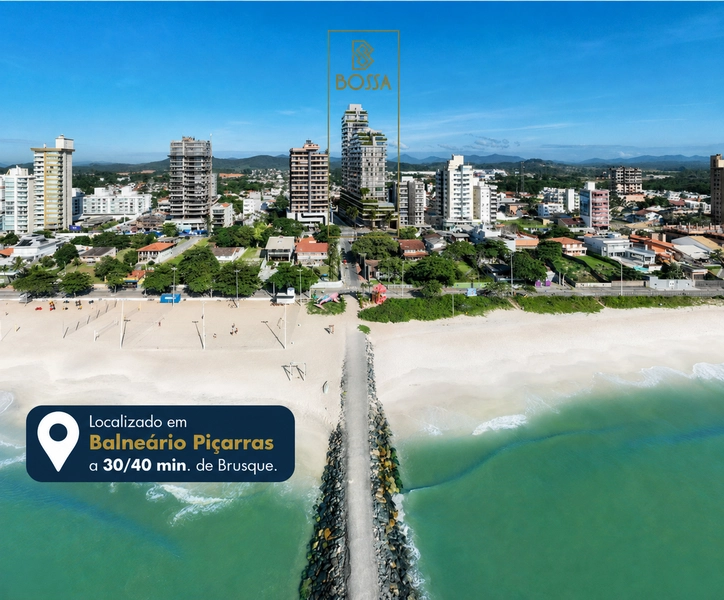 RESIDENCIAL BOSSA,localizado em Balneário Piçarras-30a40min.de Brusque: 1ª foto da galeria de imagens do imóvel