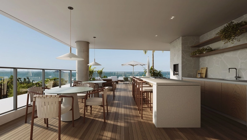 RESIDENCIAL MARÉ-Praia da Armação, em Penha,com opções 2 a 5 suítes: 10ª foto da galeria de imagens do imóvel