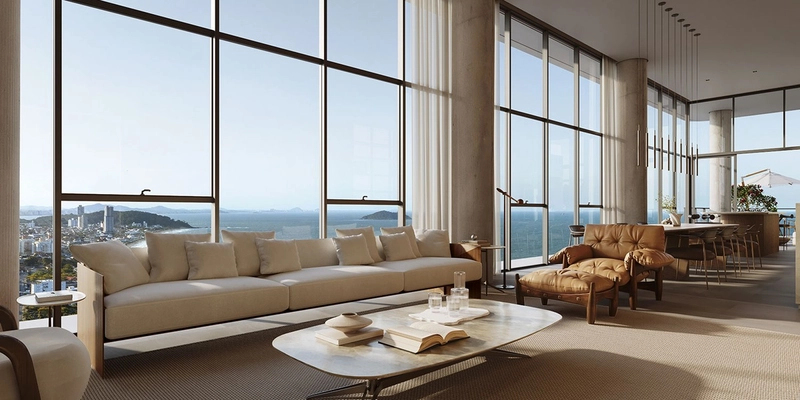 RESIDENCIAL MARÉ-Praia da Armação, em Penha,com opções 2 a 5 suítes: 15ª foto da galeria de imagens do imóvel