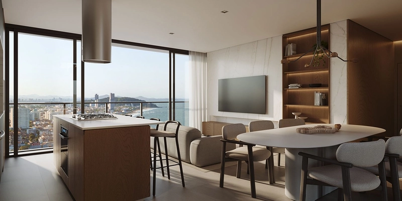 RESIDENCIAL MARÉ-Praia da Armação, em Penha,com opções 2 a 5 suítes: 18ª foto da galeria de imagens do imóvel