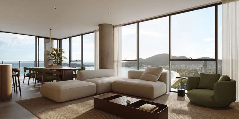 RESIDENCIAL MARÉ-Praia da Armação, em Penha,com opções 2 a 5 suítes: 16ª foto da galeria de imagens do imóvel