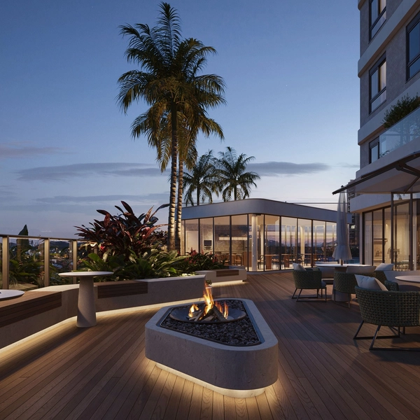 RESIDENCIAL MARÉ-Praia da Armação, em Penha,com opções 2 a 5 suítes: 13ª foto da galeria de imagens do imóvel