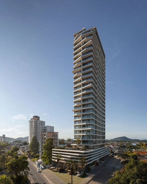RESIDENCIAL MARÉ-Praia da Armação, em Penha,com opções 2 a 5 suítes: 3ª foto da galeria de imagens do imóvel