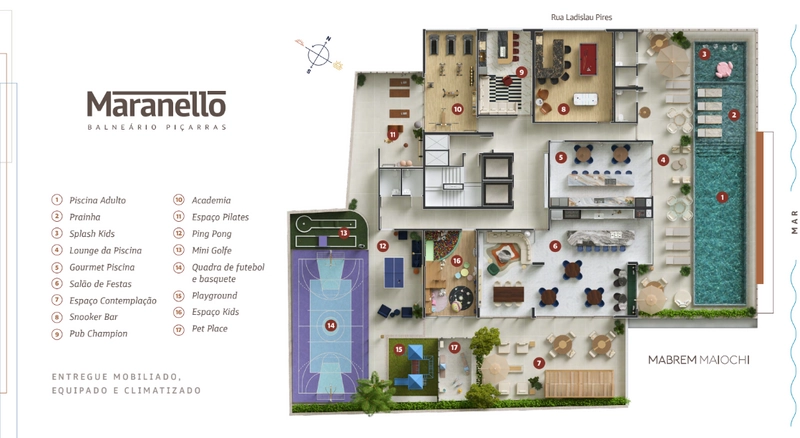 Apartamentos de Alto Padrão a 200 Metros do Mar em Balneário Piçarras/: 16ª foto da galeria de imagens do imóvel
