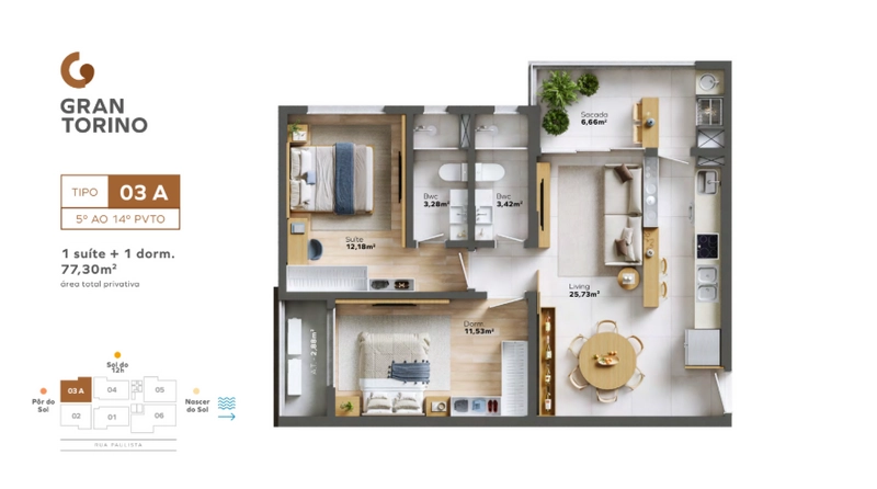Residencial Gran Torino – Balneário Piçarras/SC: 15ª foto da galeria de imagens do imóvel