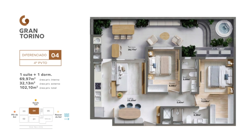 Residencial Gran Torino – Balneário Piçarras/SC: 26ª foto da galeria de imagens do imóvel