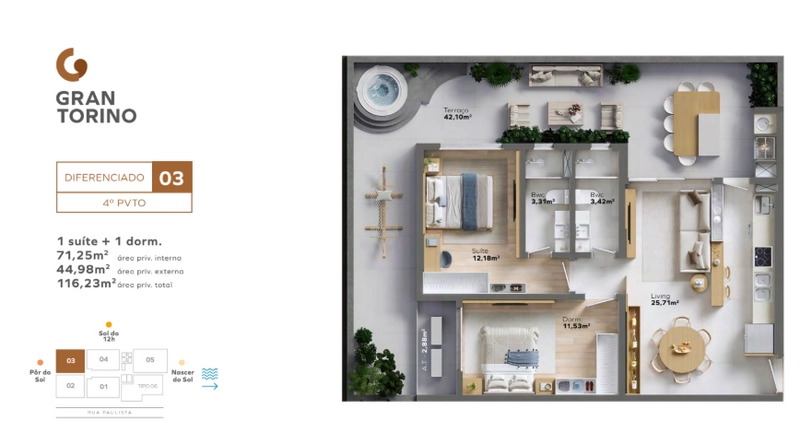 Residencial Gran Torino – Balneário Piçarras/SC: 25ª foto da galeria de imagens do imóvel