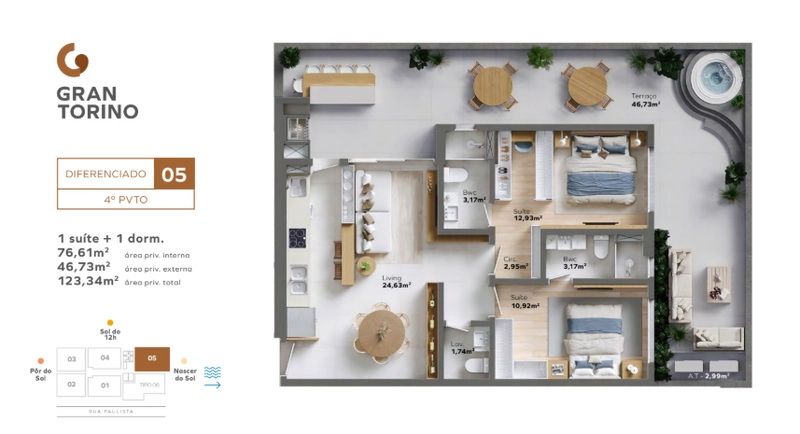 Residencial Gran Torino – Balneário Piçarras/SC: 27ª foto da galeria de imagens do imóvel