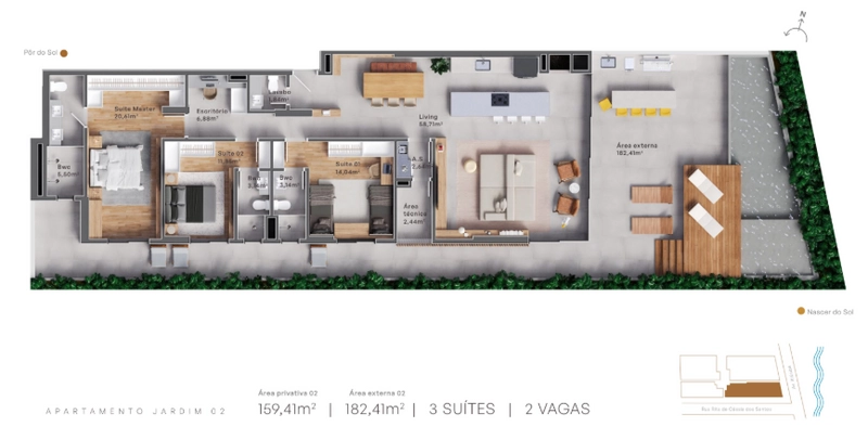 Apartamento alto Padrão 3 suítes,2 vagas na garagem em Barra Velha/SC.: 54ª foto da galeria de imagens do imóvel