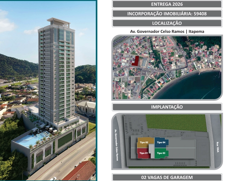 INVISTA NO LITORA,INVISTA EM VOCÊ:  BELMARE RESIDENCE/ ITAPEMA/SC: 3ª foto da galeria de imagens do imóvel