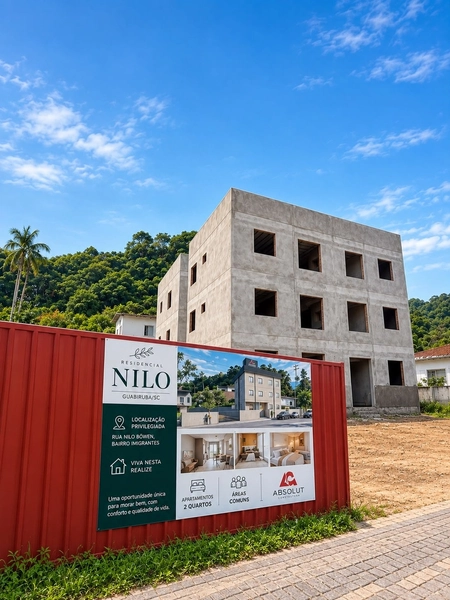 RESIDENCIAL NILO-APARTAMENTO COM 18 UNIDADES-GUABIRUBA/SC-MCMV: 1ª foto da galeria de imagens do imóvel