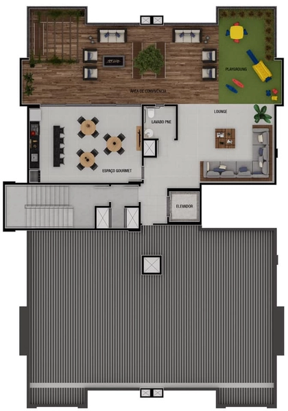 Apartamento 2 suítes no Bairro Guarani em Brusque: 21ª foto da galeria de imagens do imóvel