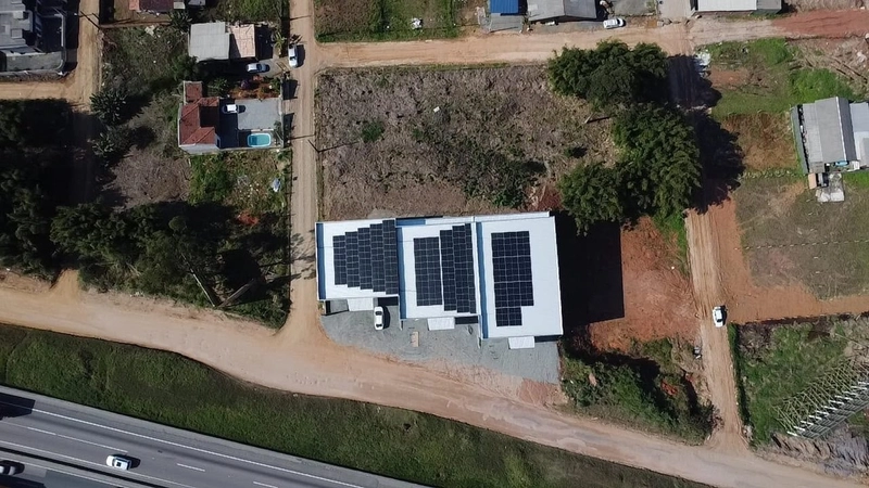 GALPÃO PARA LOCAÇÃO EM BARRA VELHA/SC – FRENTE PARA A BR-101!: 2ª foto da galeria de imagens do imóvel