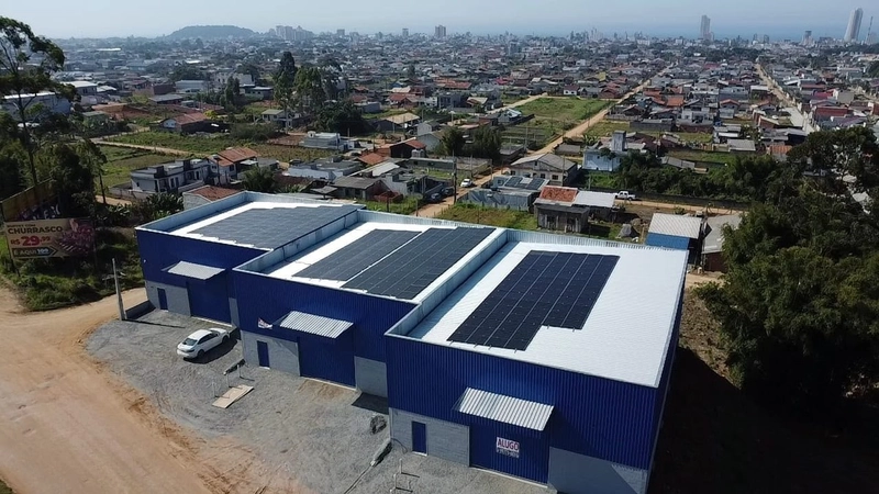 GALPÃO PARA LOCAÇÃO EM BARRA VELHA/SC – FRENTE PARA A BR-101!: 3ª foto da galeria de imagens do imóvel