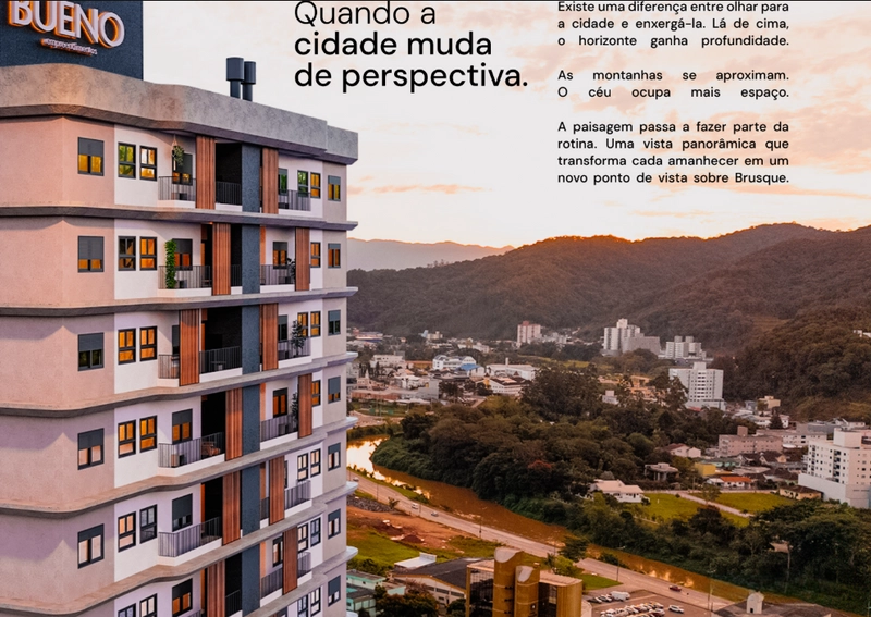 VISTA BELLAGIO | A VIDA EM ALTA No Centro de Brusque- Venha conferir!: 3ª foto da galeria de imagens do imóvel