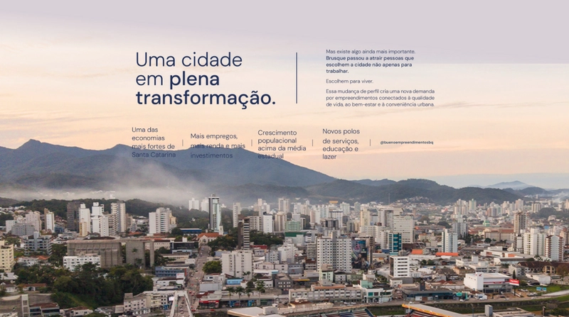 VISTA BELLAGIO | A VIDA EM ALTA No Centro de Brusque- Venha conferir!: 2ª foto da galeria de imagens do imóvel