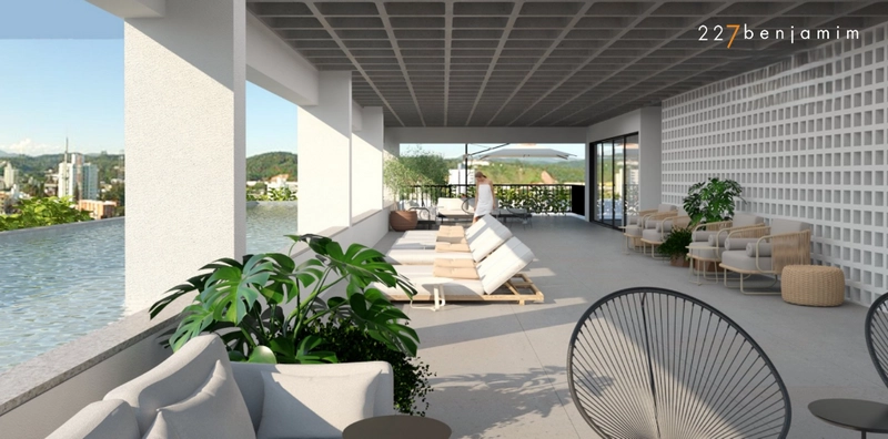 Apartamento Studio – 227 Benjamim | São Luiz – Brusque/SC: 6ª foto da galeria de imagens do imóvel
