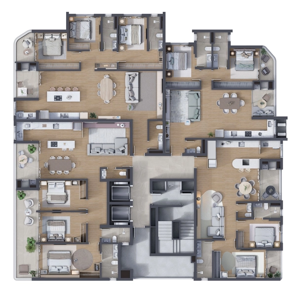 RESIDENCIAL NISÃ – O PRIMEIRO RESIDENCIAL PARQUE DE BRUSQUE: 14ª foto da galeria de imagens do imóvel
