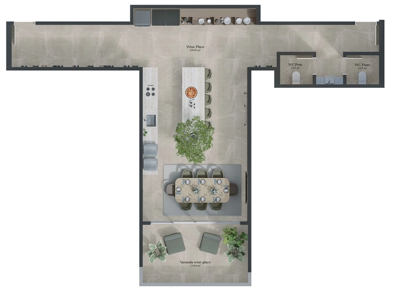 RESIDENCIAL NISÃ – O PRIMEIRO RESIDENCIAL PARQUE DE BRUSQUE: 13ª foto da galeria de imagens do imóvel