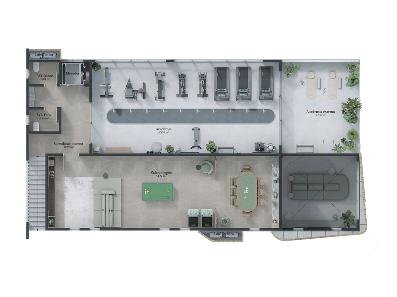 RESIDENCIAL NISÃ – O PRIMEIRO RESIDENCIAL PARQUE DE BRUSQUE: 15ª foto da galeria de imagens do imóvel
