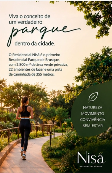 RESIDENCIAL NISÃ – O PRIMEIRO RESIDENCIAL PARQUE DE BRUSQUE: 2ª foto da galeria de imagens do imóvel