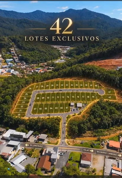 Lotes disponíveis á venda bairro Bateas Villaggio Zen.