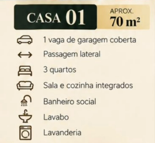 RESIDENCIAL OLIARI XXXVII – CASAS NA LIMEIRA BAIXA, EM BRUSQUE!: 2ª foto da galeria de imagens do imóvel