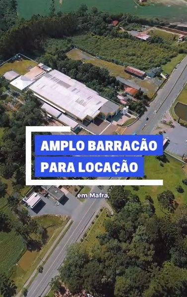 GALPÃO Á  VENDA (16.000m²),EM UMA EXCELENTE LOCALIZAÇÃO EM MAFRA – SC: 2ª foto da galeria de imagens do imóvel
