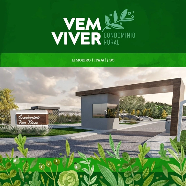 Terreno para chácara com área de lazer completa no Limoeiro/Itajaí: 3ª foto da galeria de imagens do imóvel