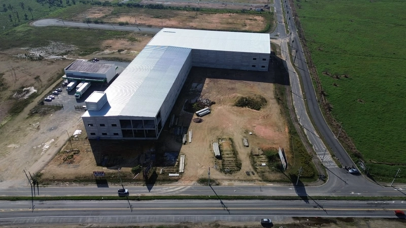 Galpão novo em Gaspar, com 10.000m2 para locação próximo a BR 470