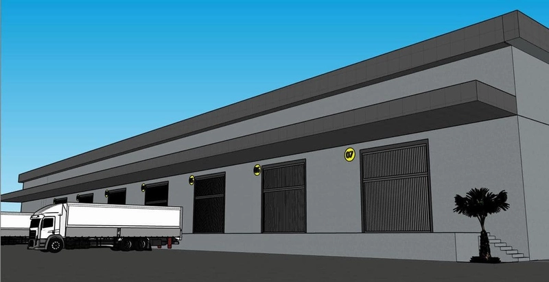 Galpão novo em Gaspar, com 10.000m2 para locação próximo a BR 470: 3ª foto da galeria de imagens do imóvel