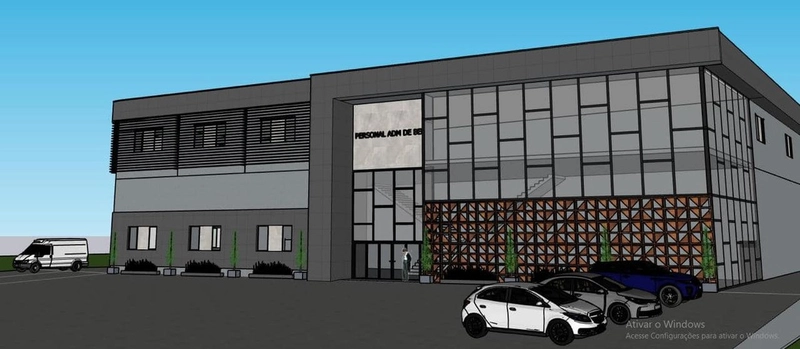 Galpão novo em Gaspar, com 10.000m2 para locação próximo a BR 470: 1ª foto da galeria de imagens do imóvel