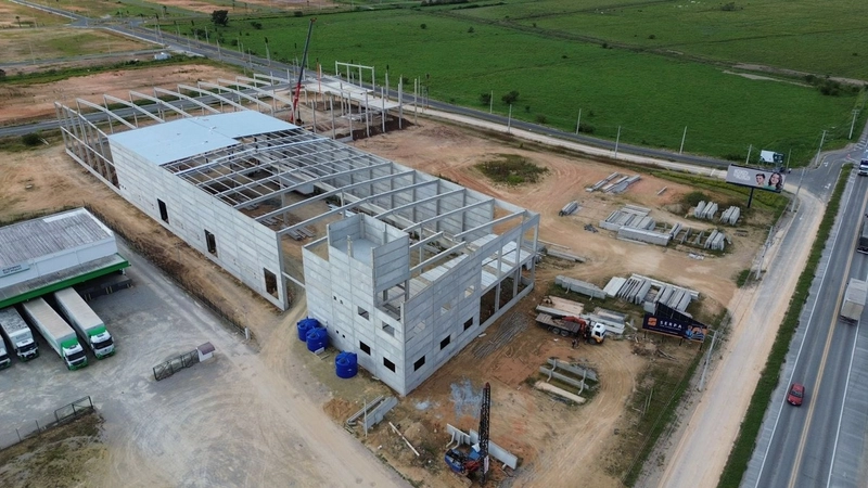 Galpão novo em Gaspar, com 10.000m2 para locação próximo a BR 470: 7ª foto da galeria de imagens do imóvel