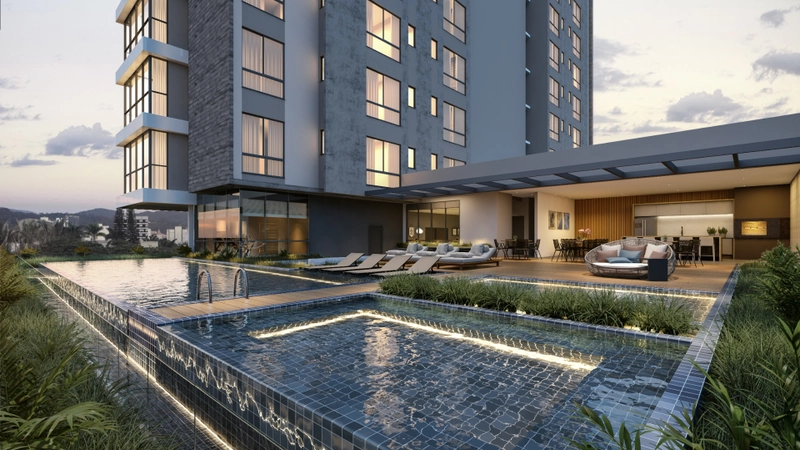 Residencial Alameda apartamento 3 suítes no Centro de Brusque: 4ª foto da galeria de imagens do imóvel