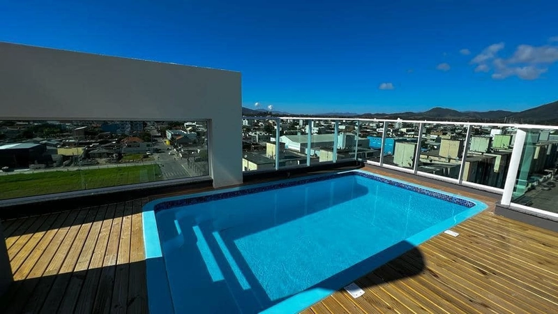 Apartamento novo com 1 suíte + 1 dormitório a venda em Itapema-SC: 2ª foto da galeria de imagens do imóvel