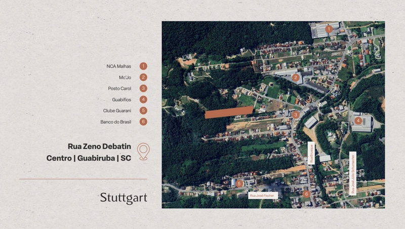Loteamento Residencial Stuttgar, Lotes em Condomínio Centro Guabiruba: 5ª foto da galeria de imagens do imóvel