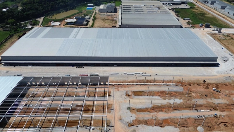Galpão novo com 51.000m2 com docas em condomínio logístico em Itajaí: 4ª foto da galeria de imagens do imóvel