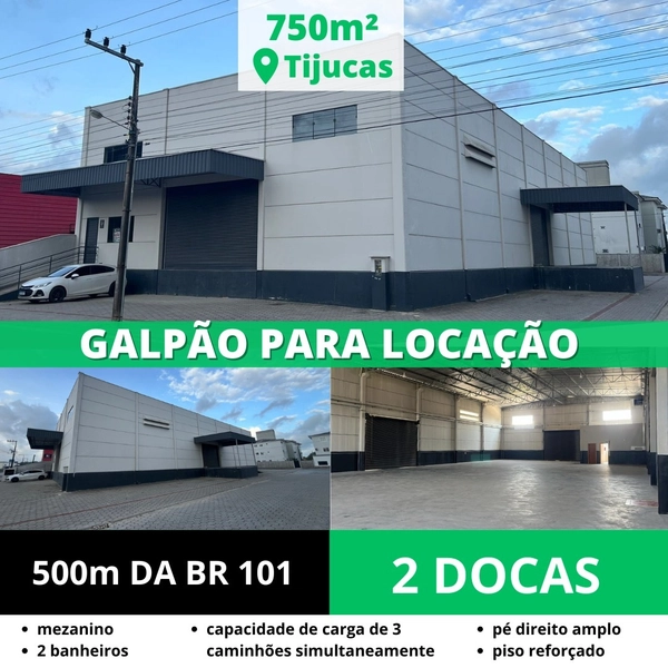 Galpão docas, amplo em Tijucas, aqui na ACRAA temos!!!: 8ª foto da galeria de imagens do imóvel