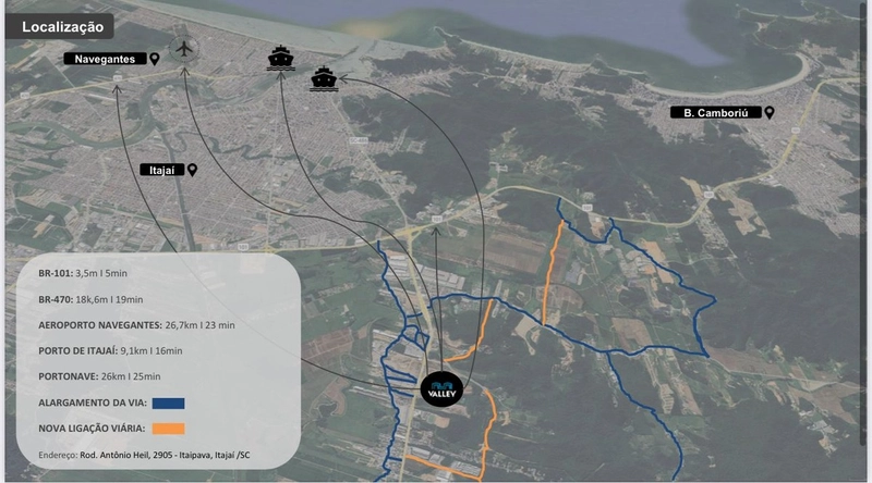 Galpão em Itajaí com 5.535m2 disponível para locação em Itajaí-SC: 8ª foto da galeria de imagens do imóvel